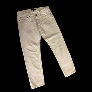 Burberry prorsum white denim size 32